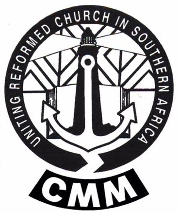 URCSA Melodi Ya Tshwane Christian Men's Ministry
Emblem. Black and white in color and similar to URCSA Emblem but has the acronym 'CMM' at the bottom of the
emblem. The acronym is written in white font inside an arc with a black background color.
